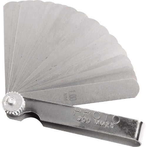 Proto 25 Blade Metric Feeler Gauge Set - Exact Tooling