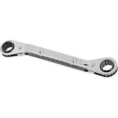 ‎Proto Offset Double Box Reversible Ratcheting Wrench 3/8″ × 7/16″ - 12 Point - Exact Tooling