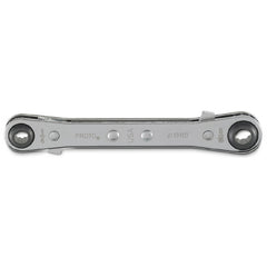 ‎Proto Double Box Reversible Ratcheting Wrench 1/4″ × 5/16″ - 12 Point - Exact Tooling