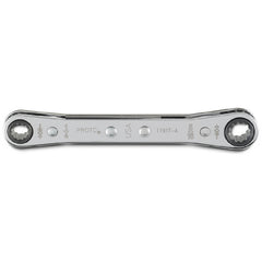 ‎Proto Double Box Ratcheting Wrench 1/4″ × 5/16″ - 12 Point - Exact Tooling