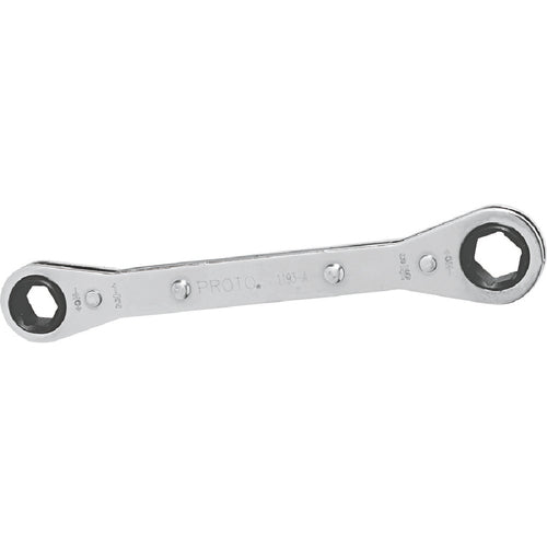 ‎Proto Double Box Ratcheting Wrench 3/8″ × 7/16″ - 6 Point - Exact Tooling