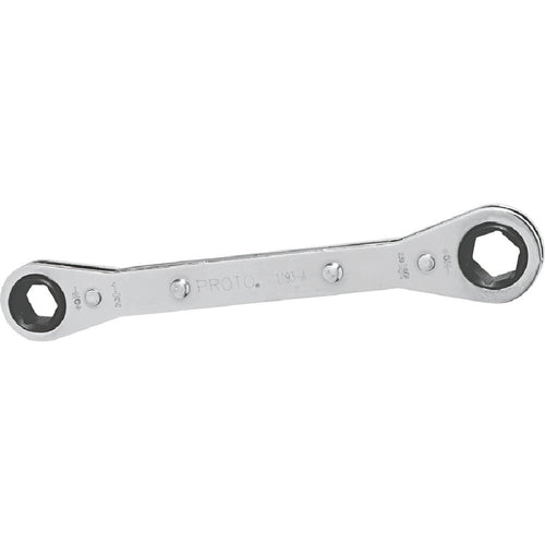 ‎Proto Double Box Ratcheting Wrench 1/4″ × 5/16″ - 6 Point - Exact Tooling