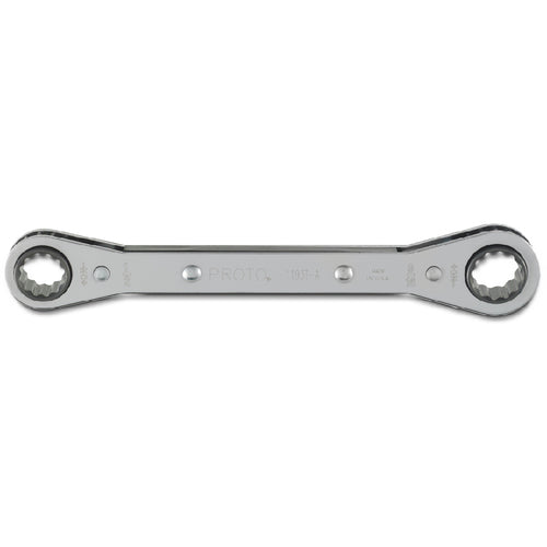 ‎Proto Double Box Ratcheting Wrench 1/2″ × 9/16″ - 12 Point - Exact Tooling