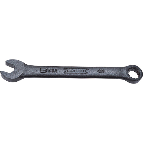 ‎Proto Black Oxide Metric Short Combination Wrench 6 mm - 12 Point - Exact Tooling