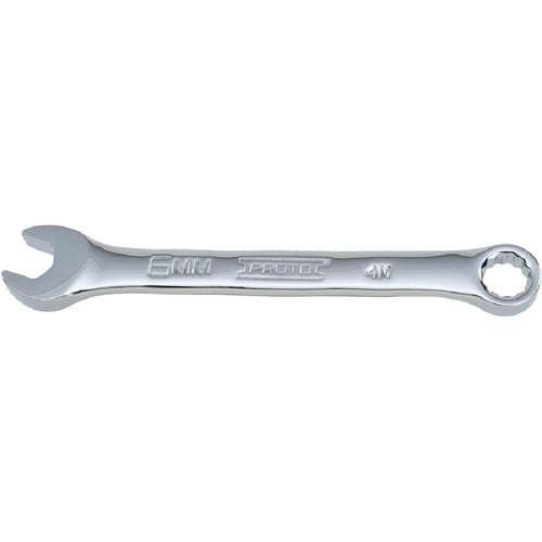 ‎Proto Full Polish Metric Short Combination Wrench 6 mm - 12 Point - Exact Tooling