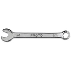 ‎Proto 1/4″ Short Combination Wrench- 6 Point - Exact Tooling
