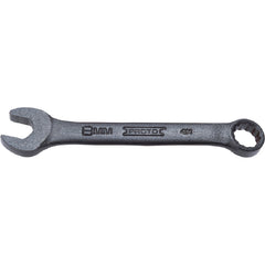 ‎Proto Black Oxide Metric Short Combination Wrench 8 mm - 12 Point - Exact Tooling