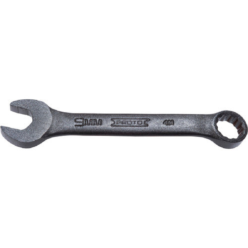 ‎Proto Black Oxide Metric Short Combination Wrench 9 mm - 12 Point - Exact Tooling