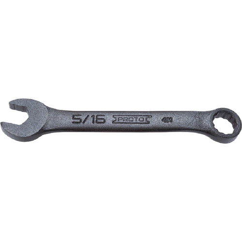 ‎Proto Black Oxide Short Combination Wrench 5/16″ - 12 Point - Exact Tooling
