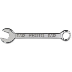 ‎Proto 11/32″ Short Combination Wrench- 6 Point - Exact Tooling