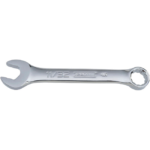 ‎Proto Full Polish Short Combination Wrench 11/32″ - 12 Point - Exact Tooling