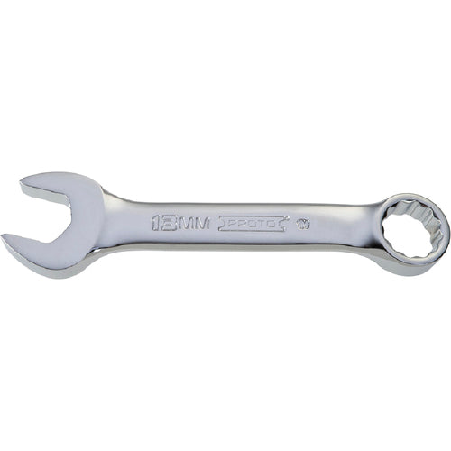 ‎Proto Full Polish Metric Short Combination Wrench 13 mm - 12 Point - Exact Tooling