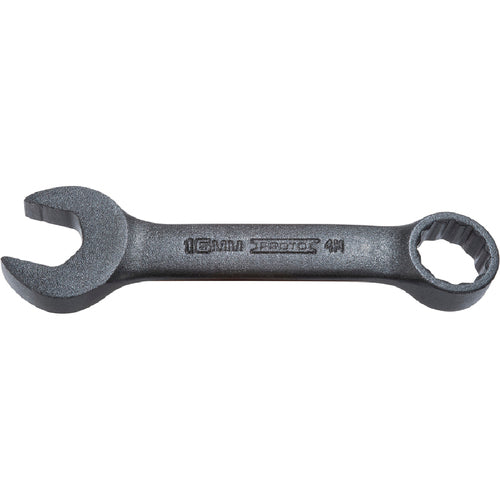 ‎Proto Black Oxide Metric Short Combination Wrench 16 mm - 12 Point - Exact Tooling