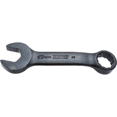 ‎Proto Black Oxide Metric Short Combination Wrench 17 mm - 12 Point - Exact Tooling