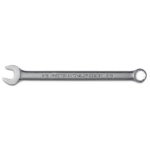 ‎Proto Satin Combination Wrench 9/16″ - 12 Point - Exact Tooling