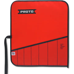 Proto Red Canvas 7-Pocket Tool Roll - Exact Tooling