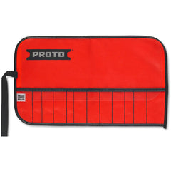 Proto Red Canvas 12-Pocket Tool Roll - Exact Tooling