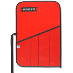Proto Red Canvas 5-Pocket Tool Roll - Exact Tooling