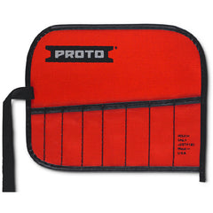 Proto Red Canvas 8-Pocket Tool Roll - Exact Tooling