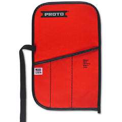 Proto Red Canvas 3-Pocket Tool Roll - Exact Tooling