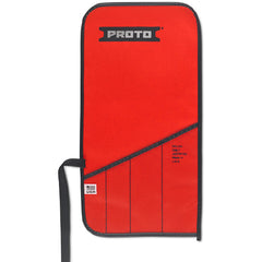 Proto Red Canvas 4-Pocket Tool Roll - Exact Tooling