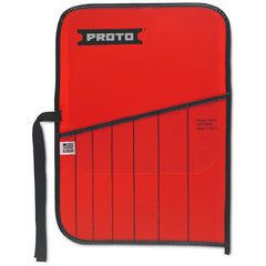 Proto Red Canvas 7-Pocket Tool Roll - Exact Tooling