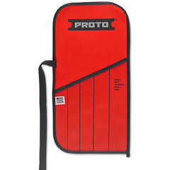Proto Red Canvas 5-Pocket Tool Roll - Exact Tooling