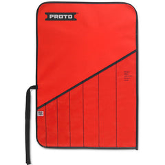 Proto Red Canvas 7-Pocket Tool Roll - Exact Tooling