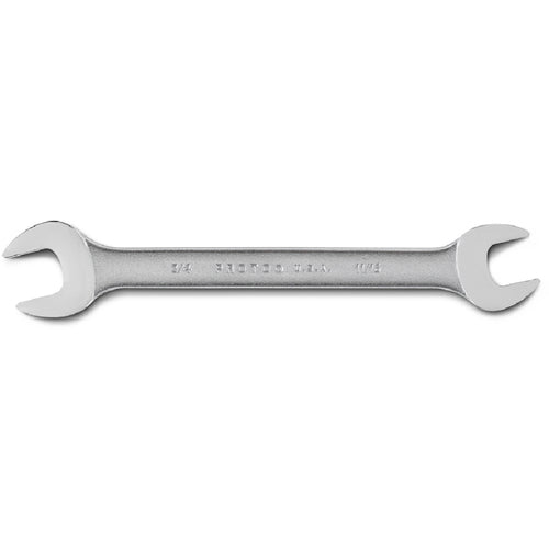 Proto Satin Open-End Wrench - 11/16″ × 3/4″ - Exact Tooling