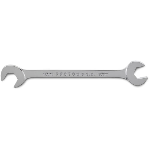 Proto Full Polish Metric Angle Open End Wrench 10 mm - Exact Tooling
