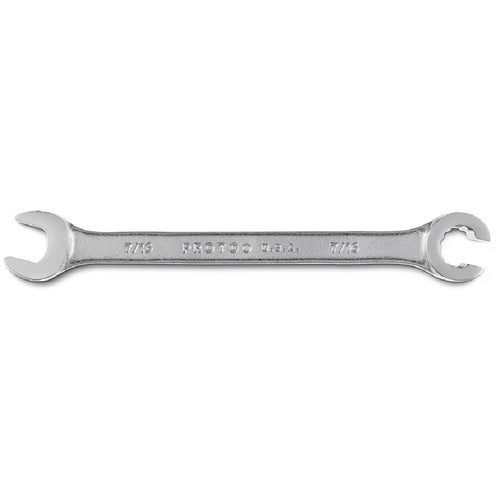 ‎Proto Satin Combination Flare Nut Wrench 7/16″ - 12 Point - Exact Tooling