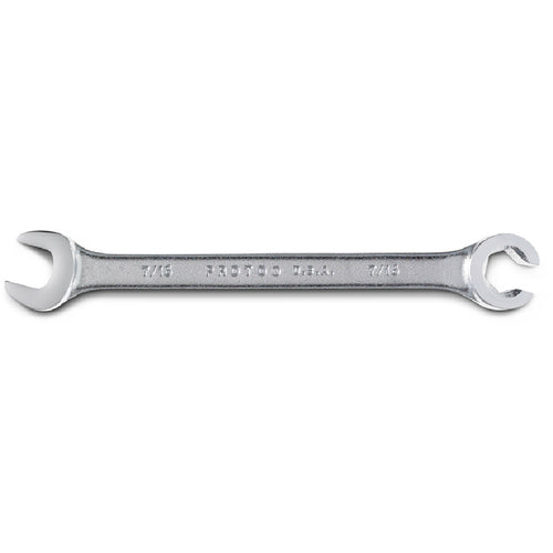 ‎Proto Satin Combination Flare Nut Wrench 7/16″ - 6 Point - Exact Tooling