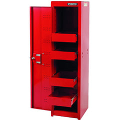 Proto® 440SS Locker Cabinet - 4 Drawer, Black - Exact Tooling
