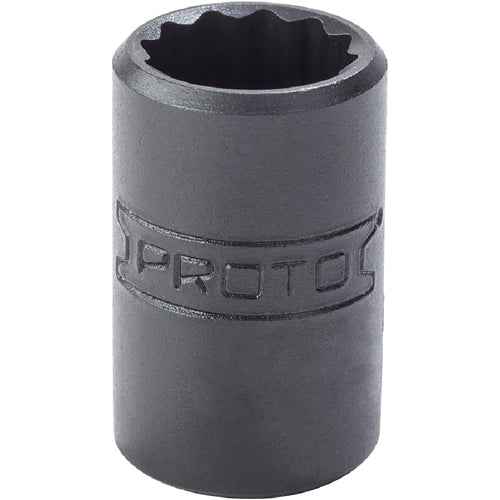 ‎Proto 1/4″ Drive Black Oxide Socket 1/2″ - 12 Point - Exact Tooling