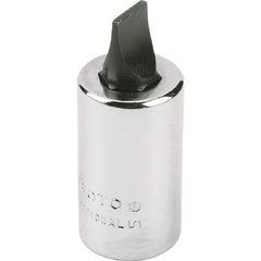 ‎Proto 1/4″ Drive Slotted Screwdriver Bit Socket - 3/16″ - Exact Tooling