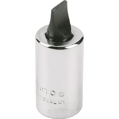‎Proto 1/4″ Drive Slotted Screwdriver Bit Socket - 1/4″ - Exact Tooling