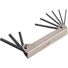 ‎Proto 9 Piece Folding Hex Key Set: 5/64-1/4″ - Exact Tooling