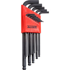 Proto 13 Piece Round Head Hex Key Set - Exact Tooling