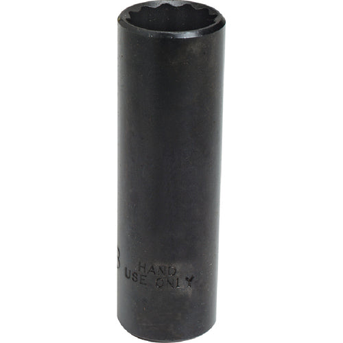 ‎Proto 3/8″ Drive Deep Black Oxide Socket 7/16″ - 12 Point - Exact Tooling