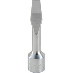 Proto 3/8″ Drive Slotted Screwdriver Bit Socket 5/16″ (One-Piece Design) - Exact Tooling
