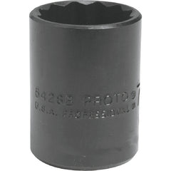 ‎Proto 1/2″ Drive Black Oxide Socket 1-5/16″ - 12 Point - Exact Tooling