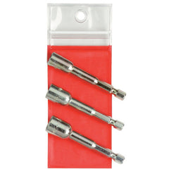 ‎Proto 3 Piece Nut Setter Set - 1/4″ Hex Shank - Exact Tooling