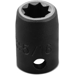 ‎Proto 3/8″ Drive Impact Socket 5/16″ - 8 Point - Exact Tooling