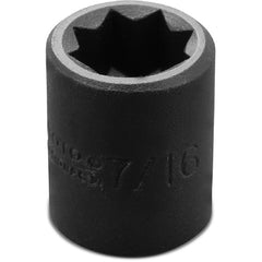 ‎Proto 3/8″ Drive Impact Socket 7/16″ - 8 Point - Exact Tooling