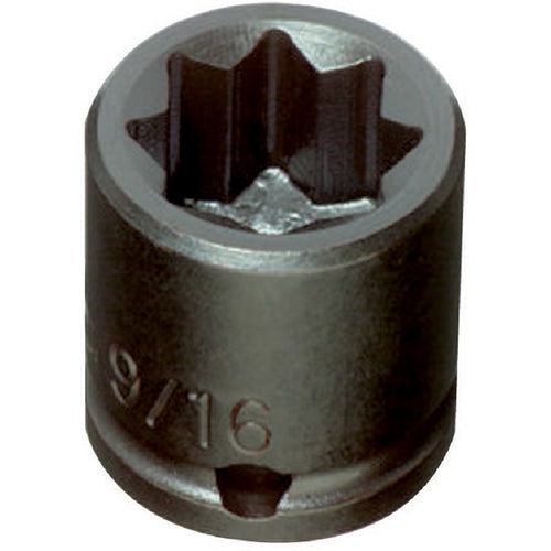 ‎Proto 3/8″ Drive Impact Socket 9/16″ - 8 Point - Exact Tooling
