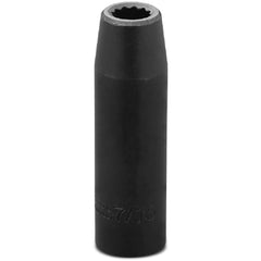 ‎Proto 1/2″ Drive Deep Impact Socket 7/16″ - 12 Point - Exact Tooling