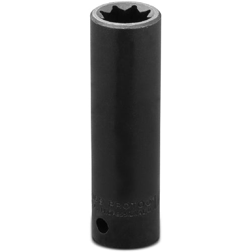 ‎Proto 1/2″ Drive Deep Impact Socket 1/2″ - 8 Point - Exact Tooling