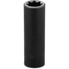 ‎Proto 1/2″ Drive Deep Impact Socket 9/16″ - 8 Point - Exact Tooling