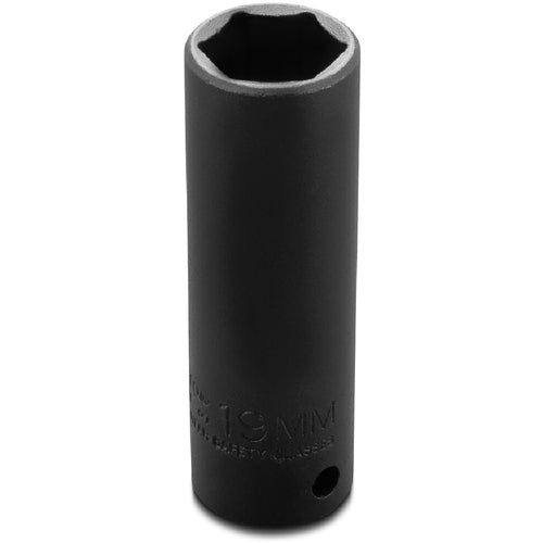 ‎Proto 1/2″ Drive Thin Wall Deep Impact Socket 21 mm - 6 Point - Exact Tooling
