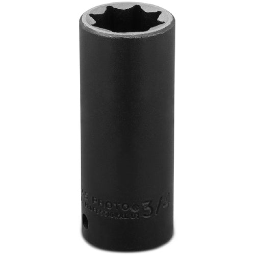 ‎Proto 1/2″ Drive Deep Impact Socket 3/4″ - 8 Point - Exact Tooling